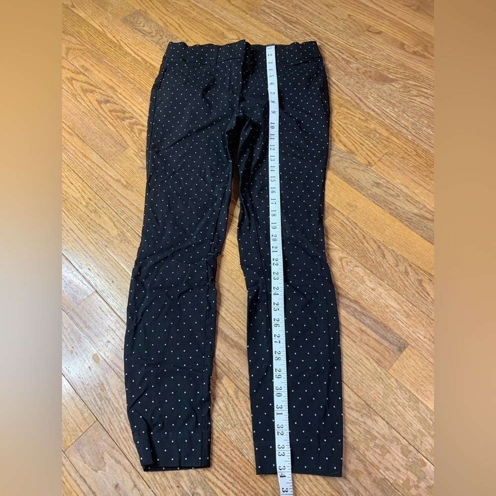 Ricki’s Polka Dot Slim Leg Ankle Pants - Size 2 - Picture 4 of 8